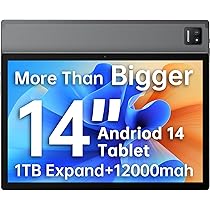 MESWAO Android14 タ大型ブレット 14インチ 4G Amazon.co.jp: MESWAO Android 14インチタブレット 大型